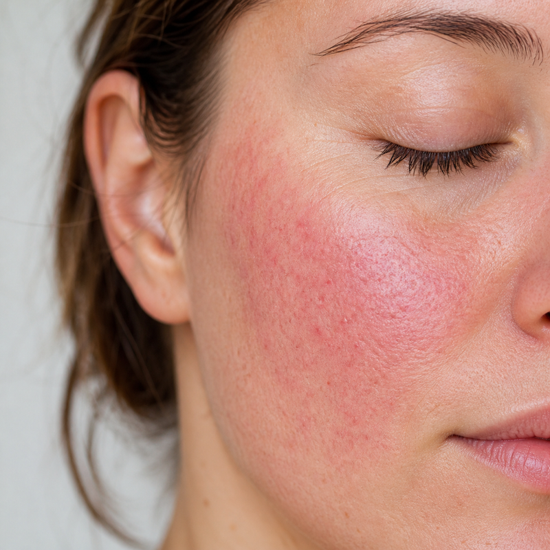 Facial redness