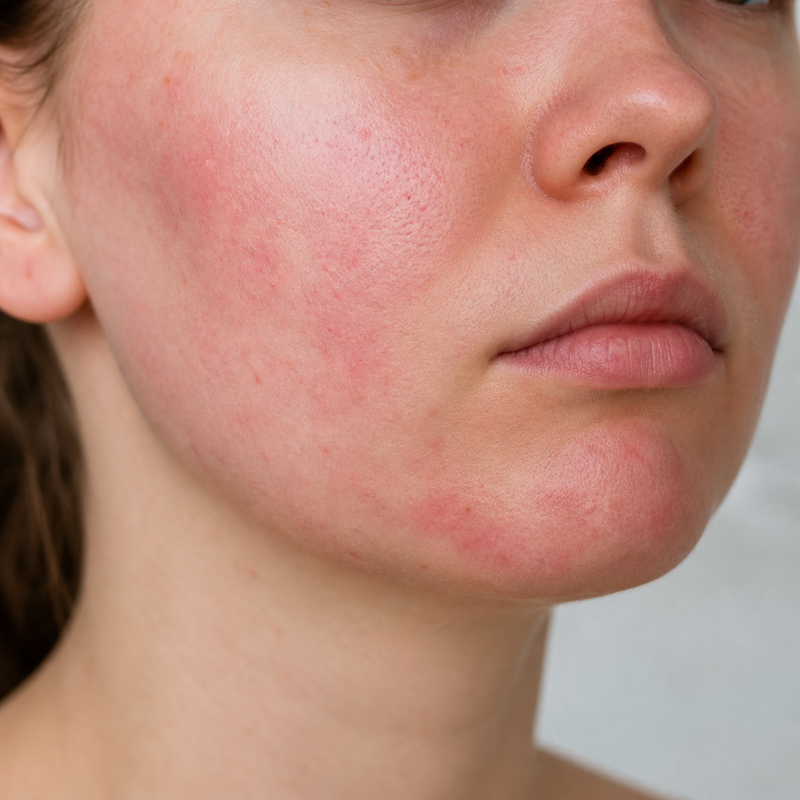 Irritated skin