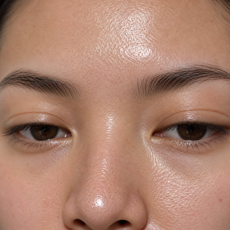 Oily skin
